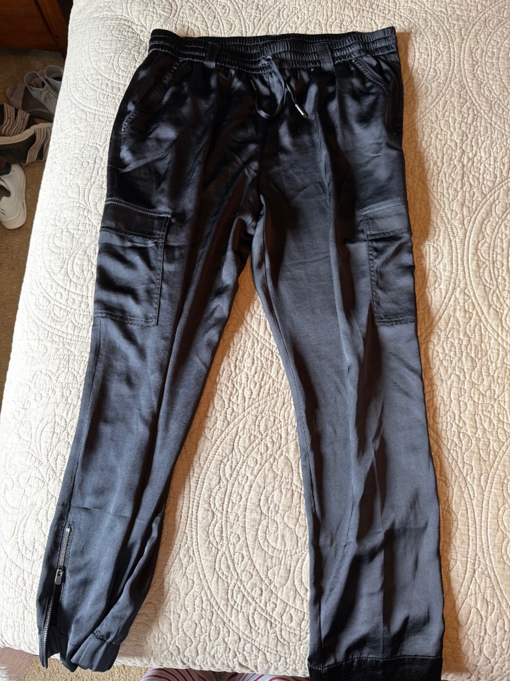 Adorable silk joggers